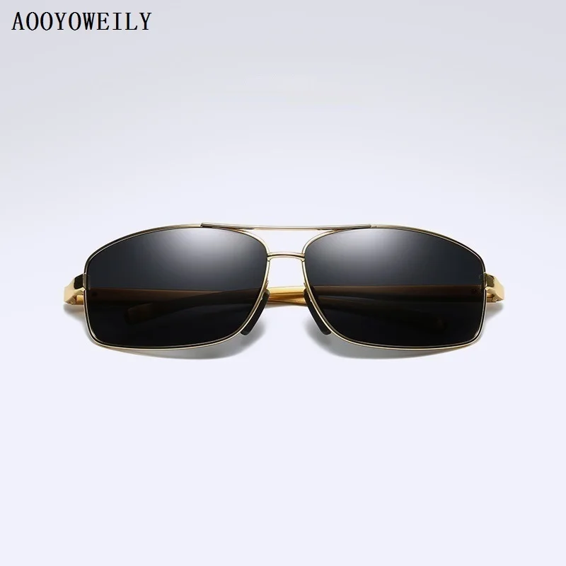 Classic Driving Polarized Sunglasses Men Brand Designer Fishing Sun Glasses For Man Luxury Metal Eyewear Oculos Gafas UV400