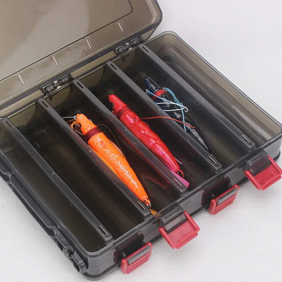 WALK FISH Fishing Lure Box Double Sided Tackle Box Fishing Lure Egi Squid Jig Pesca Accessories Box Minnows Bait Fishing Tackle