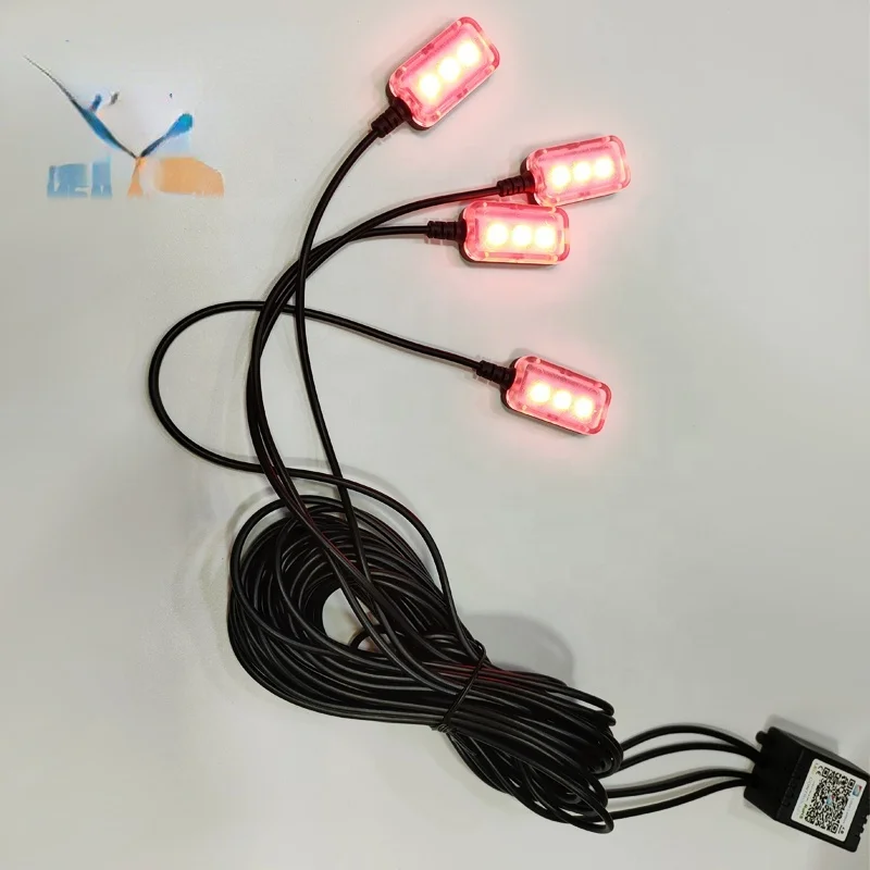 Car Lighting Decoration Atmosphere Lights Wireless Interior Led Lights