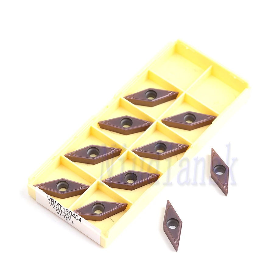 10 Chiếc VBMT1604 Carbide Chèn 1 SVUBR1616H16 Bên Ngoài Biến Dụng Cụ SVUBR2020K16 SVUBR2525M16 SVUBL Tiện Bằng Máy CNC Bộ Dụng Cụ