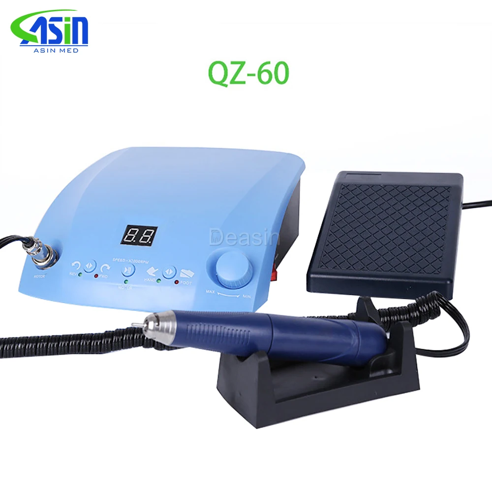 50,000 RPM Non-Carbon Brushless NEW Design Dental Micromotor Polishing Unit with lab handpiece dental micro motor Powerful