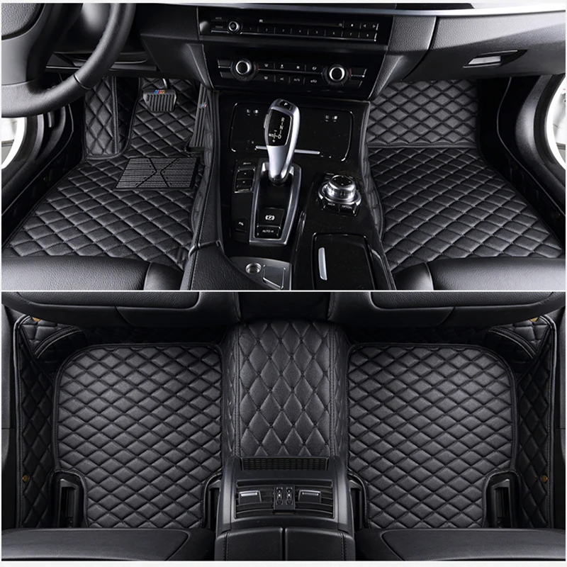 

Customized Leather Foot Mats For Cars Are Suitable For BMW 5er F10, 2009-2016 Fashionable, Anti-Skid, And Dirt Resistant