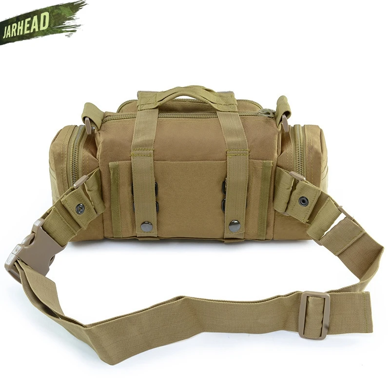Upgrade 900D Outdoor Waist Bag Military Tactical Waterproof Oxford Climbing Shoulder Bag Fishing Hiking Camera Pouch Hand Bag