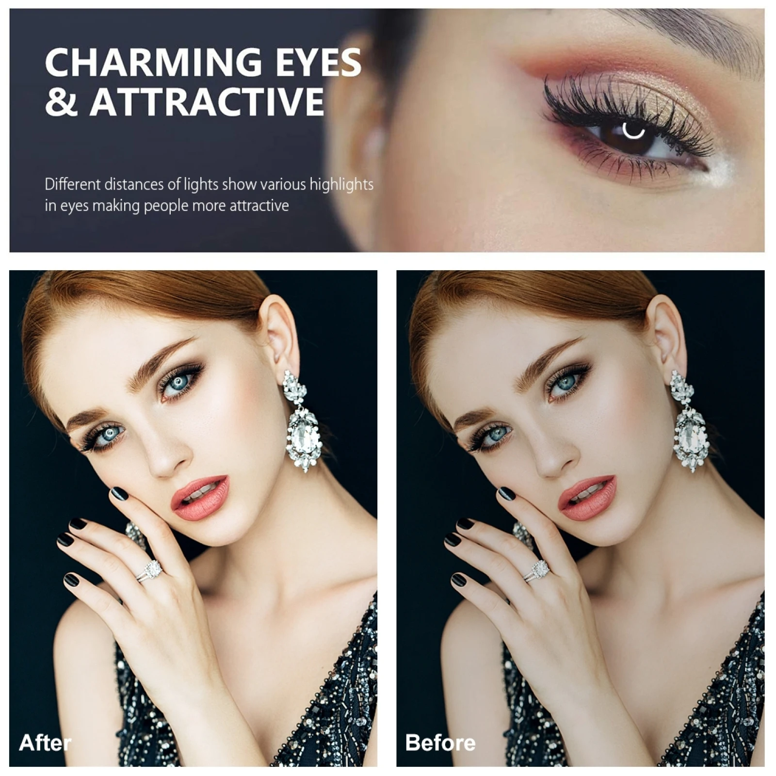 بولوز 4.7 بوصة التصوير الإضاءة الهاتف رينجليت حامل ثلاثي القوائم صور Led Selfie مصباح مصمم على شكل حلقة مصباح ل TikTok يوتيوب فيديو تبادل لاطلاق النار