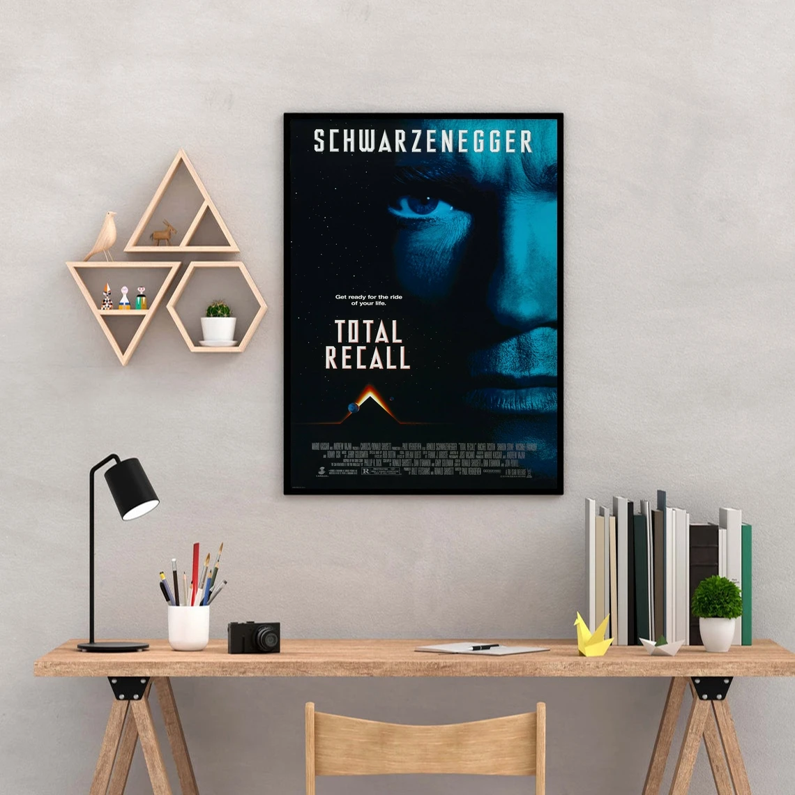 Total Recall Movie Poster Canvas Art Print Home Decoration Wall Painting ( No Frame )