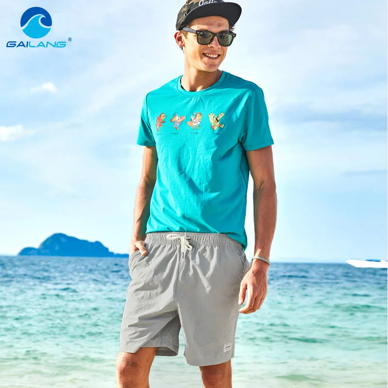 Gailang Marke Bademode Männer Schwimmen Boxer Badehose Schnell Trocknend Boardshorts Platz Cut Schwimmen Surfen Slips Bermuda Mann Badeanzüge