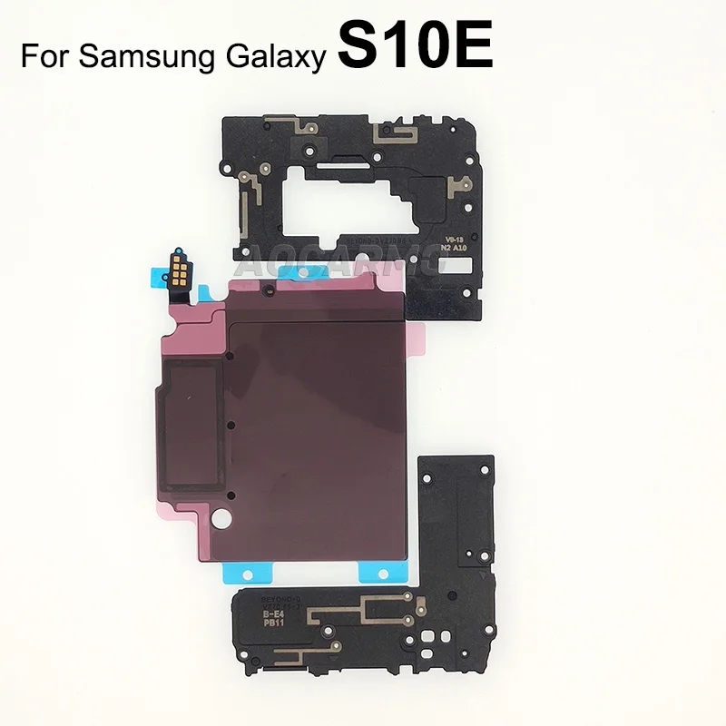 For Samsung Galaxy S10 Plus S10+ S10E Wireless Charging Coil NFC Loudspeaker Signal Antenna Cover Replacement