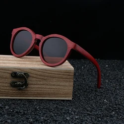 2021 Natural Bamboo Wood Sun Glasses UV 400 Women And Men Driving Car Sunglasses Polarized Handmade Sunshades Designer