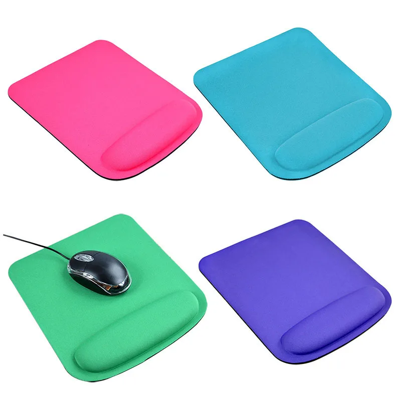 Comfort Mouse Pad Soft with Wrist Protect Square Computer PC Laptop Anti Slip Durable Optical Trackball Game Mice Pad