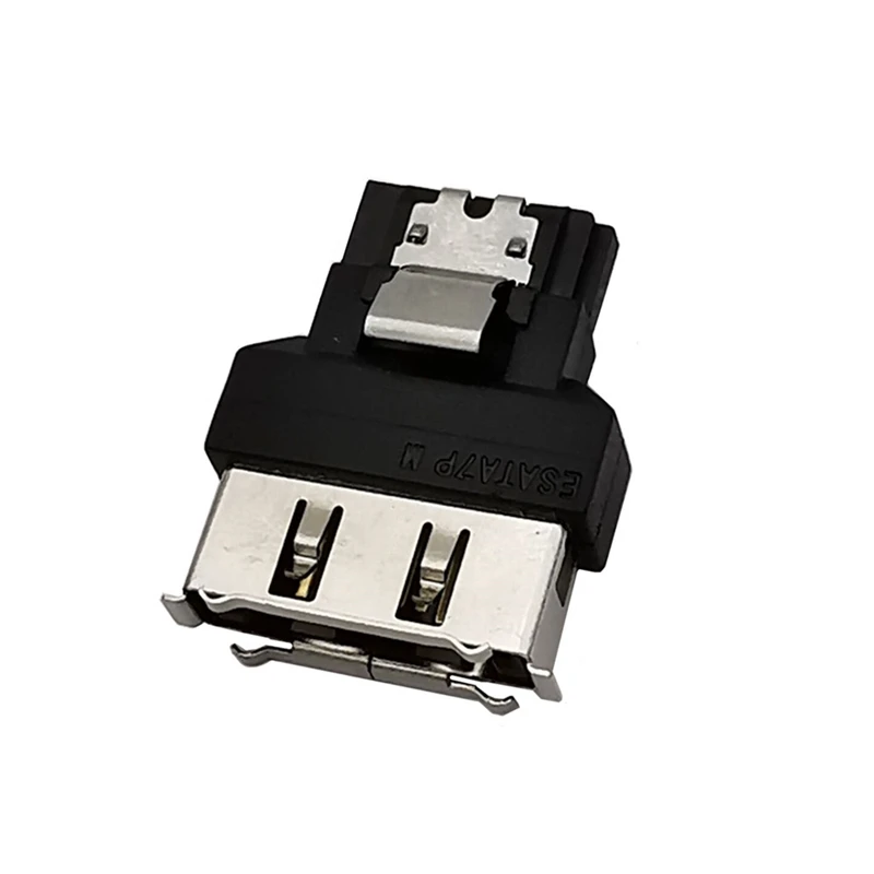 E-SATA 남성 어댑터 eSATA 커넥터 ESATA 혁명 SATA 여성 어댑터에 1pcs SATA 7Pin 여성