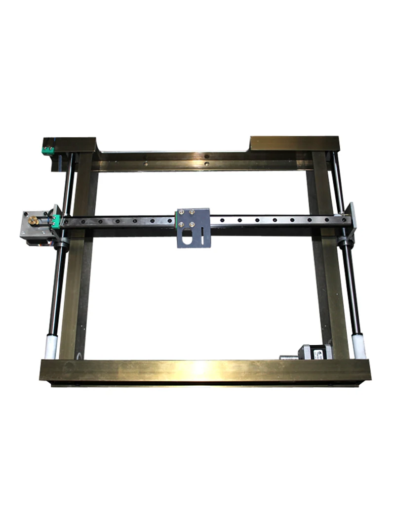 Binario in alluminio monoasse e binario di guida quadrato a doppio asse X Y tavolo da palco telaio per macchina Laser CO2 fai da te 3020 6040