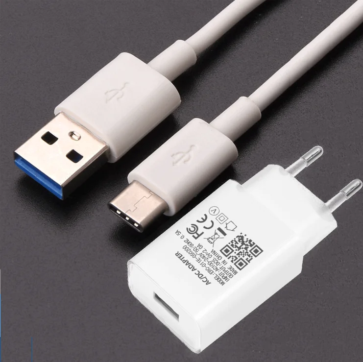 5V 2A Charger Cable For Xiaomi Redmi 10X 9 8 Note 11 10 9 8 Pro 8T Wall Charging Wall Phone Charger Type C Phone Adapter Cable