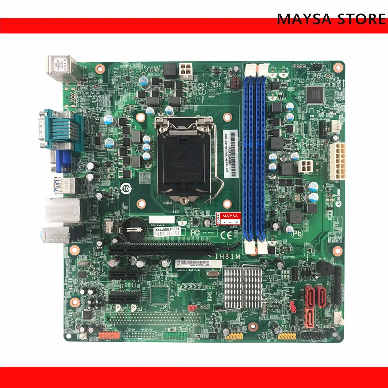 

For lenovo M73 M4500 B455 Motherboard IH81M V1.0 03T7201 03T7169 00KT289 00KT266 Mainboard 100%tested fully work