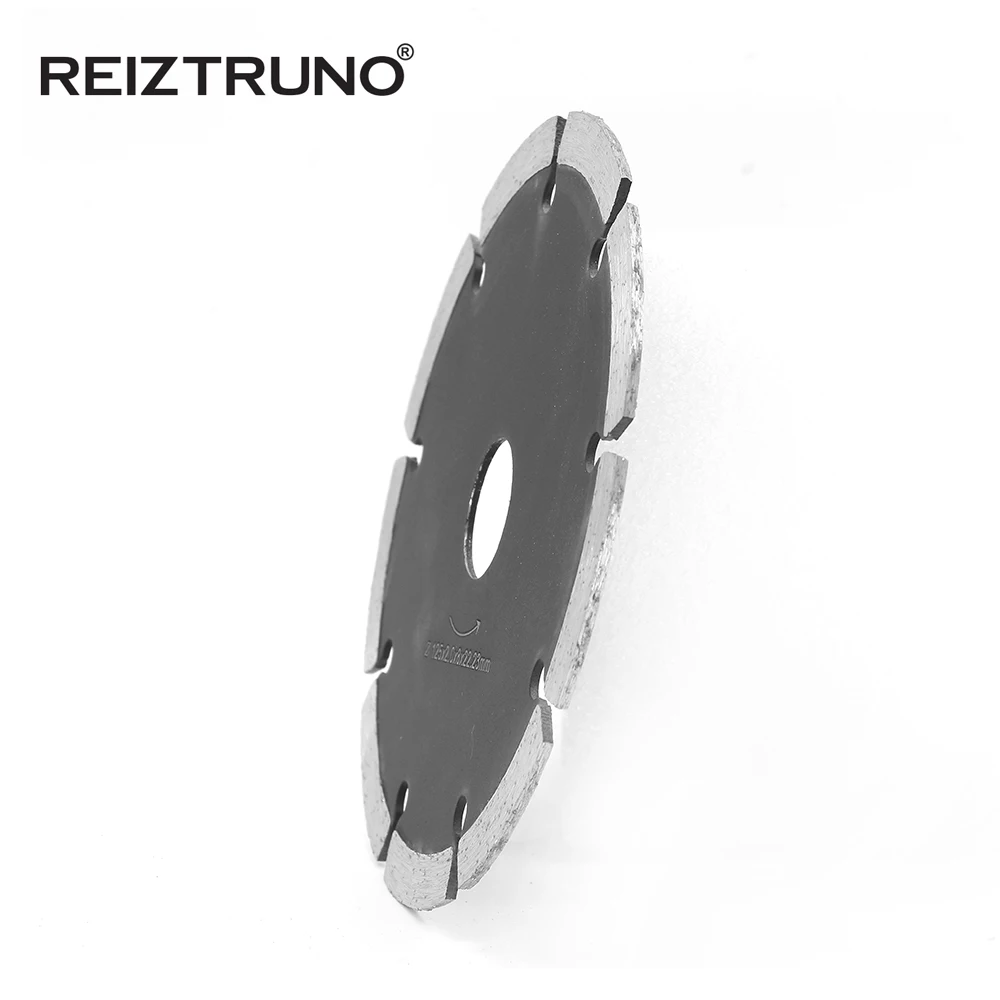 REIZTRUNO 125mm Dry Cutting General Purpose Power Saw Segmented Diamond Blades for Masonry Brick/Block Pavers Concrete Stone