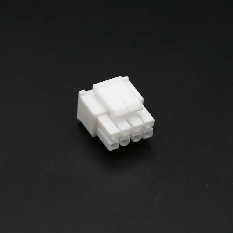 Angitu CPU 8(4+4)Pin ATX Złącze męskie Zasilanie Czarny Biały Czerwony Skok 4,2 mm 5557 Obudowa-10szt