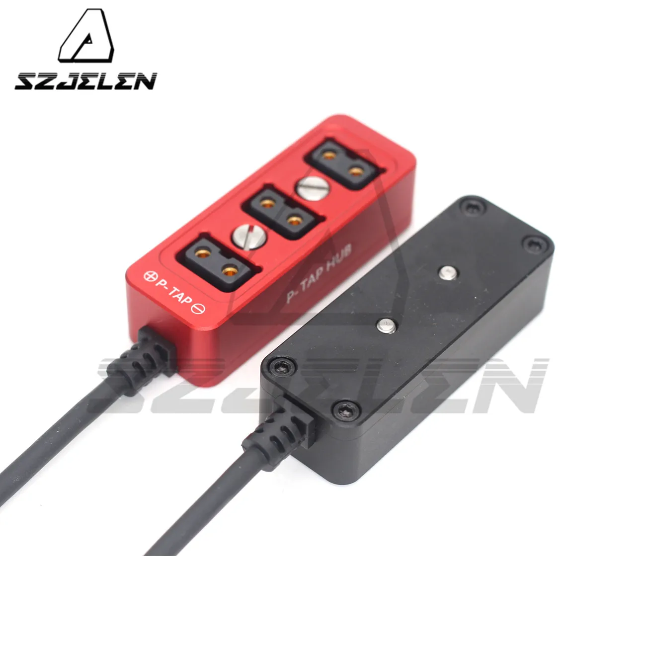 DTAP  to 3-Port Dtap Female Ptap Splitter Cable  Metal shell  power distributor