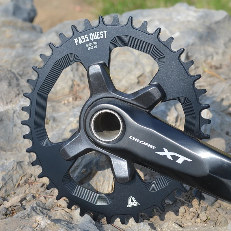 Fit Deore XT Crank 96mm BCD OVAL Narrow Wide  ChainRing 32T 34T 36T 38T 40T 42T For M6000 M7000 M8000 M9000 Bicycle Chainwheel