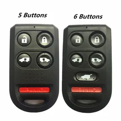 WFMJ Replacement for 2005 2006 2007 2008 2009 2010 Honda Odyssey Keyless 5 Buttons Smart Key Shell Case Fob