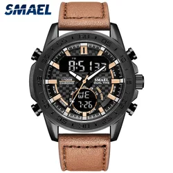 Men Watches Fashion Sport relogio masculino Stainless Steel Case Leather SL-1407 Watch Quartz Business Watch Fashion Casual Time