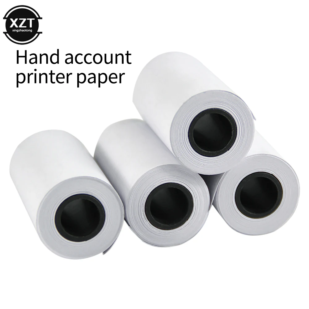 1 Roll 57x30mm Thermal Printing Paper Photo Paper for Mini Pocket Photo Printer Cash Register Paper Hand Account Printing Paper