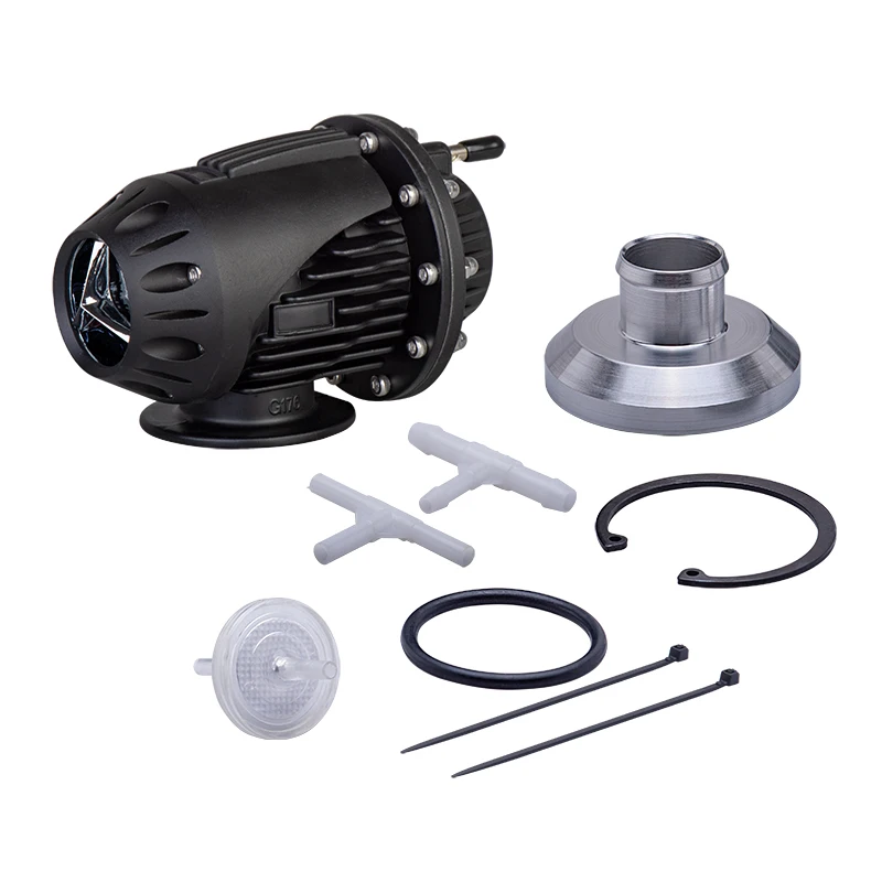 Zawór wydmuchowy BOV Turbo Performance Parts Aluminiowy kołnierz Oryginalne pudełko SQV 4. Sekwencyjny adapter odpowietrzający Akcesoria samochodowe
