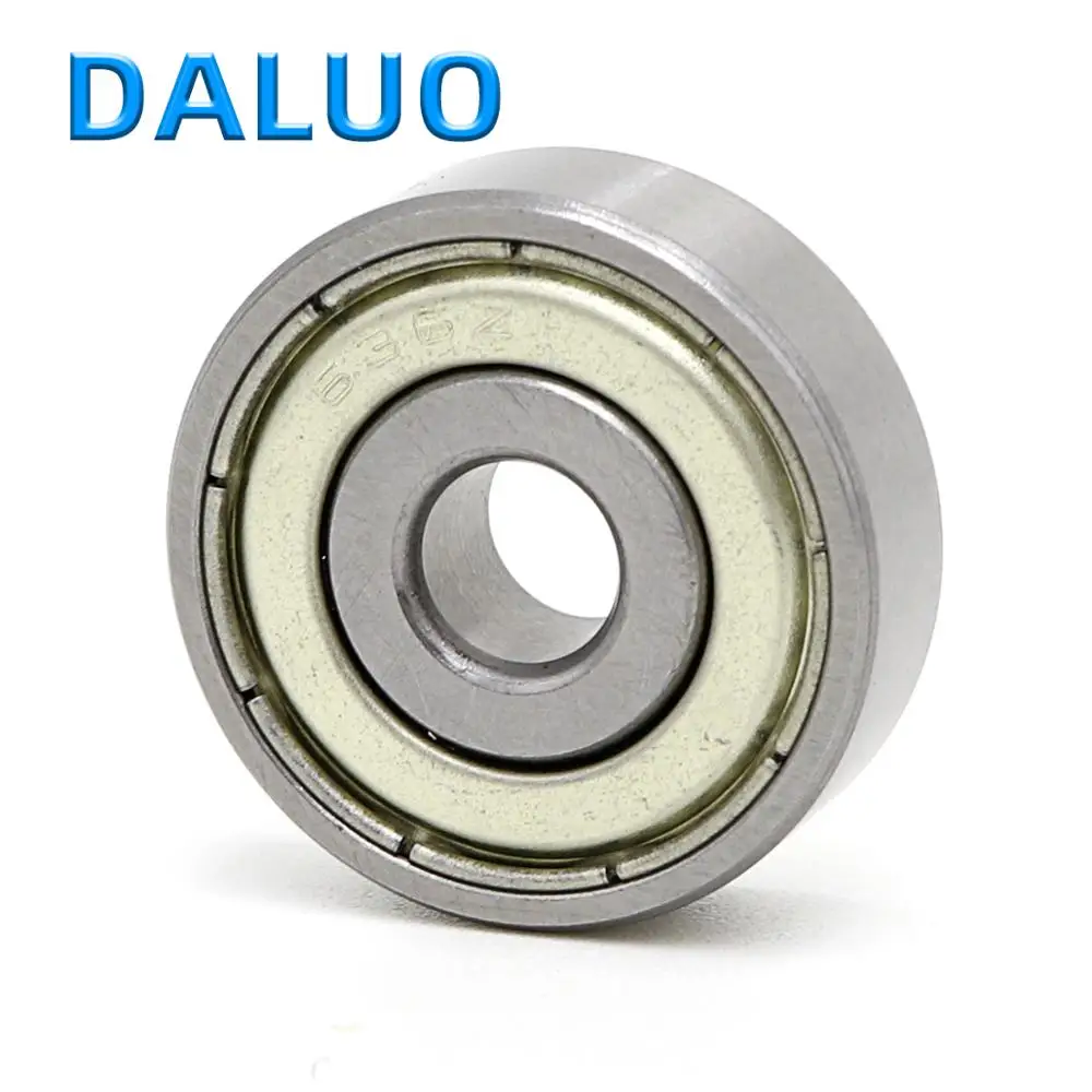 1PCS 636ZZ 6X22X7 636Z 636 ABEC-3 P6 DALUO Single Row Deep Groove Ball Bearing Sealed Bearing เมตริก