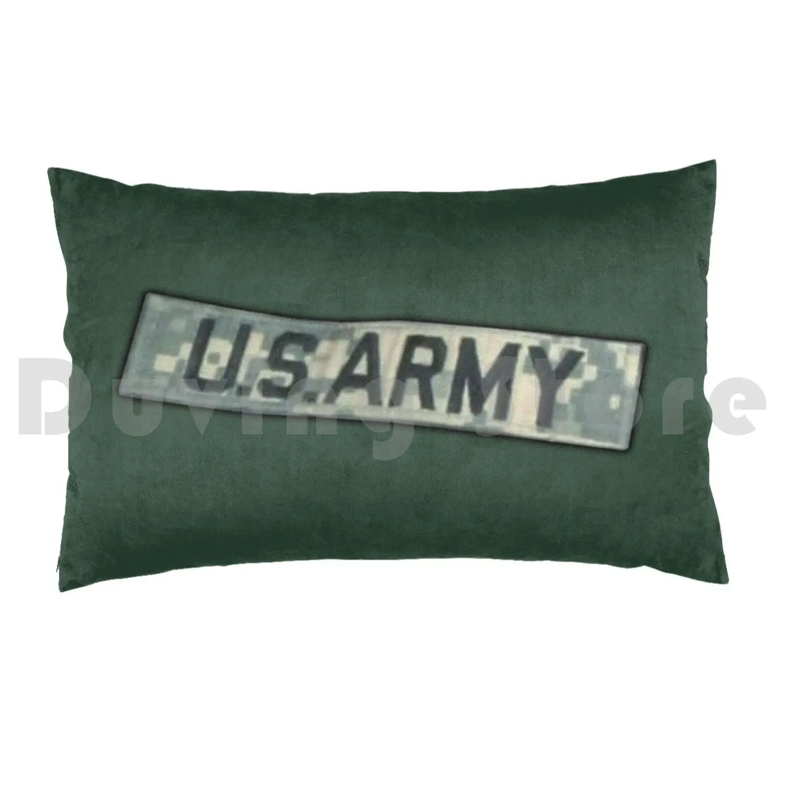 Army Badge , Us Army , Army Combat Uniform , Military. Pillow Case Printed 50x75 Airborne Marine Marines Grunt