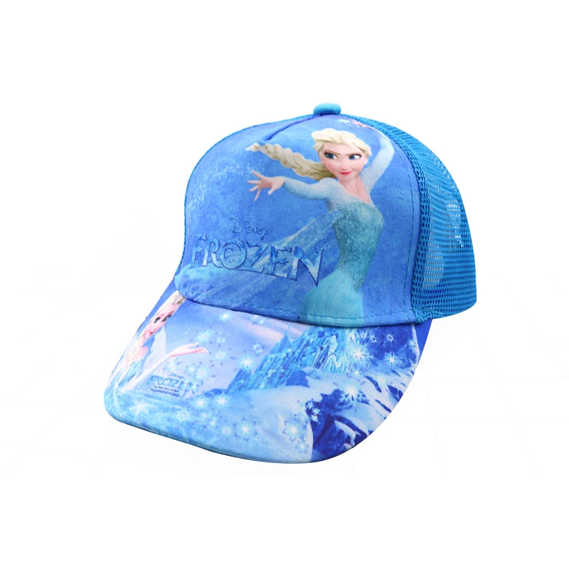 12Styles Children 95 Cars Anna Elsa Mickey Minnie Dog Cartoon Baseball Cap Caps Baby Girls Boys Adjustable Kids Princess Hats