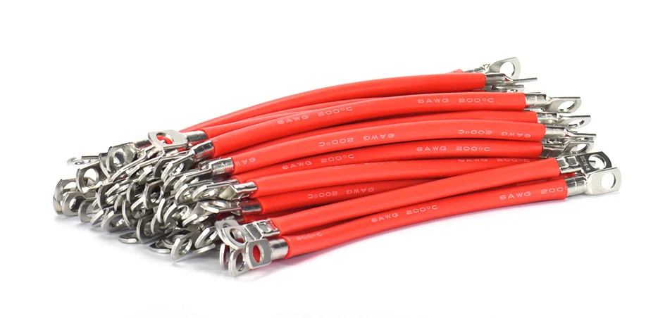 Unifizz Câble de batterie 1/0 AWG de calibre 0 avec cosses de