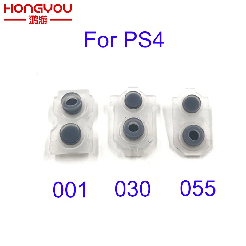 50pcs Conductive Rubber Pad JDS 001 011 030 040 050 055 L1 R1 L2 R2 ยางซิลิคอนปุ่ม Conductive ชุดสำหรับ PS4 DualShock
