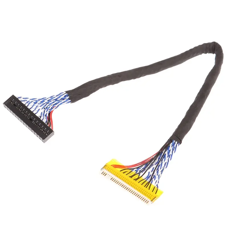 New LVDS Cable FIX-30P-S8 FIX 30Pins S8 Single 8bit 1ch 8bit LED LCD Display Panel LCD panel Screen cable line