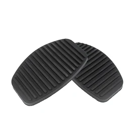 2Pcs For Fiat Barchetta 500 Brava Bravo Doblo Albea Punto Fiorino Palio Marea Lancia Brake Clutch Pedal Pad Covers Set 4170605