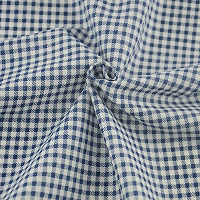 Rosa und weiß karierter Baumwollstoff zum Nähen von Steppdecken, Puppenzubehör, Material, Patchwork-Stoff im Meterware, dünn – Detail 32