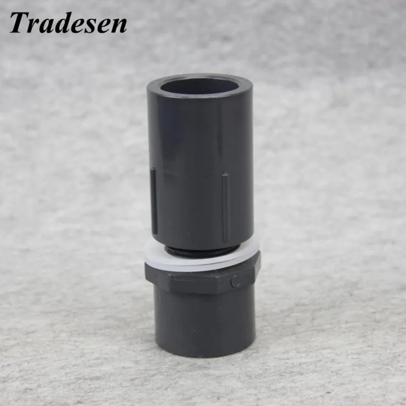 1pc PVC Inner Diameter20/25/32/40/50mm connector UPVC Pipe Fittings Wate supply Adapter Fish Tank Pipe Drainage Connector