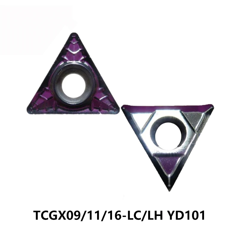 Zcc Driehoek Snijden Insert Tcgx TCGX090204 TCGX110204 TCGX16T304 TCGX16T308 Lc Lh YD101 Carbide Inserts Draaibank Cutter Gereedschap Cnc