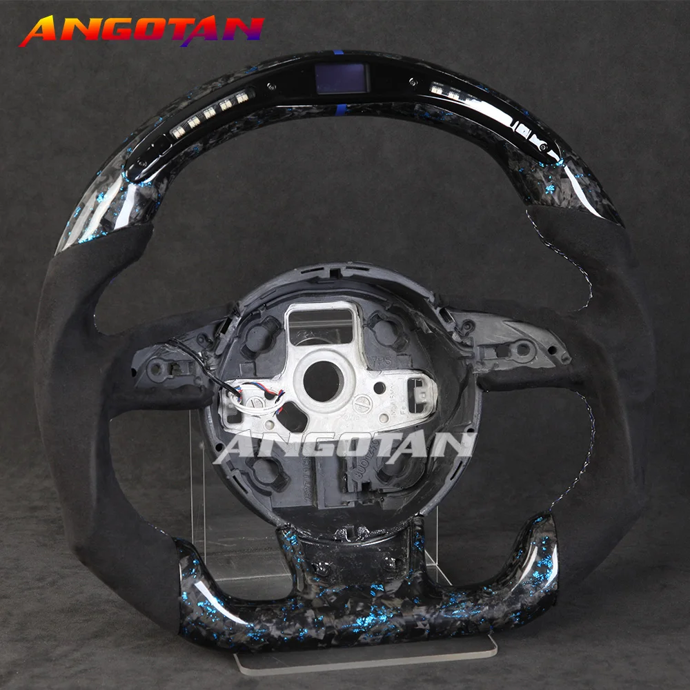 Steering Wheel Fit For Audi RS3 RS4 RS5 RS6 RS7 S3 S4 S5 2012-2016 Models LED And Forged Sport Wheel