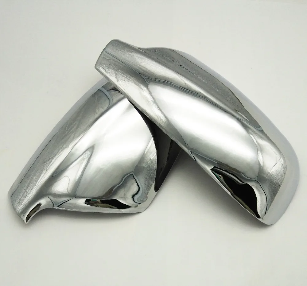 For 2004-2012 Peugeot 307 CC SW 407 Door Side Wing Mirror Chrome Cover Rear View Cap Accessories 2pcs per Set Car Stying