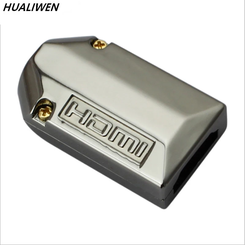 

HDMI welding male head protection shell hdmi engineering line terminal block shell + chip