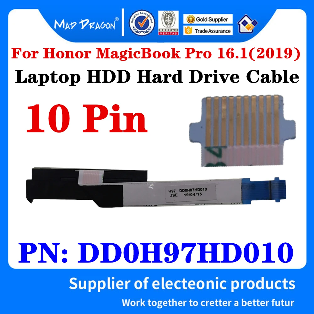 New Original DD0H97HD010 For Huawei Honor MagicBook Pro 16.1 -Inch (2019) Laptop SATA SSD HDD Hard Drive Cable Connector Line