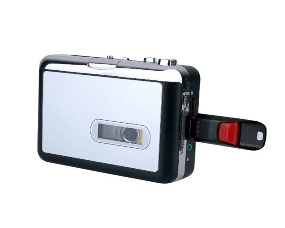 REDAMIGO MP3 USB Cassette Player Capture Tape to MP3 USB Cassette-To-MP3 Converter Without PC S01