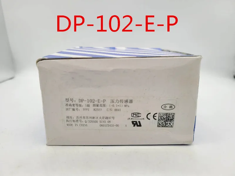 DP-102-E-P Dual Display Digital PNP Accurate Pressure/Vacuum Sensor with Superior Visibility 100% New Original Genuine