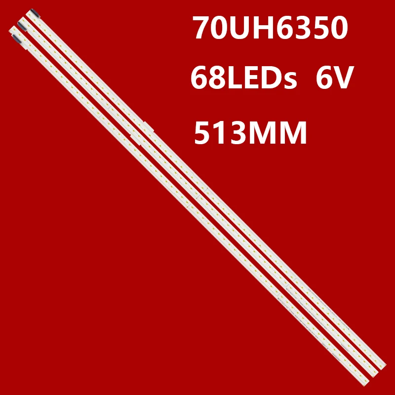 3PCS LED Backlight Strip para 70UH6350, 70UH6350-UB.BUSMLJR, HC700EQF-VHQQ1-311X, LGE 740UF64 REV03: Una Evaluación Detallada