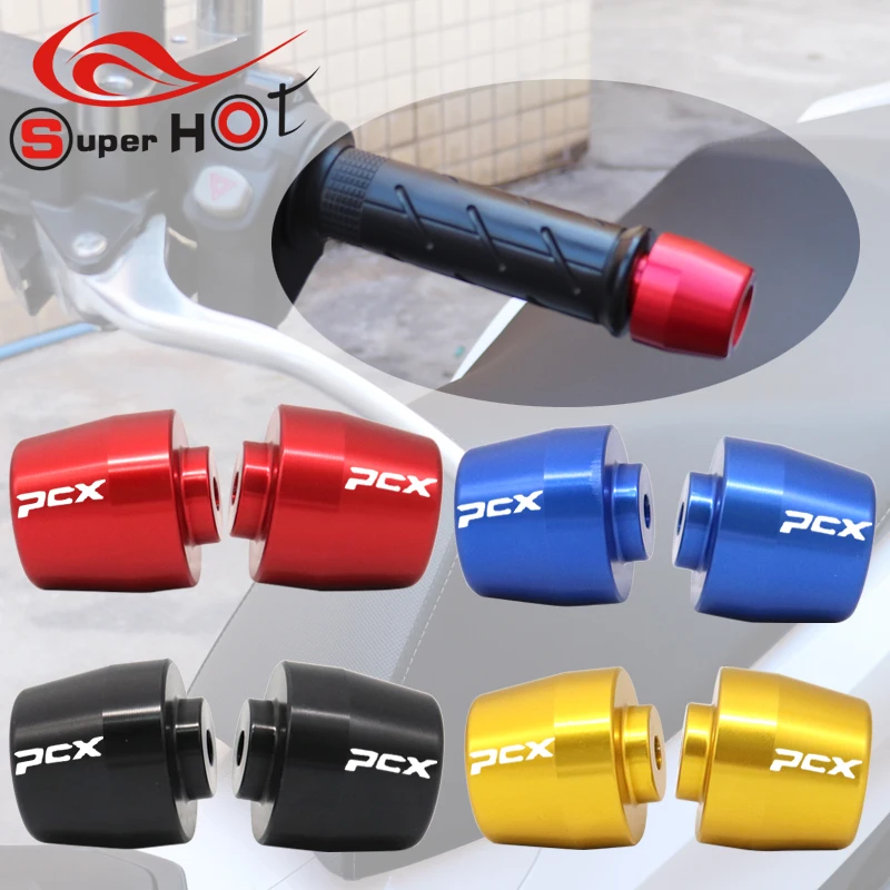 

For Honda PCX160 PCX150 PCX125 PCX 160 PCX 150 PCX 125 Aluminium Motorcycle Accessories Handlebar Hand Grips Handle Bar End Cap