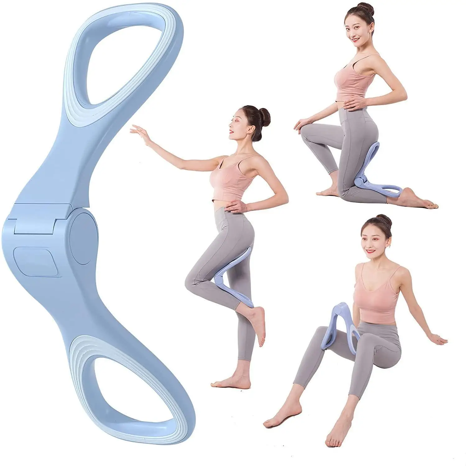 Hip Trainer Thigh Inner Pelvic Floor Muscle Exerciser Bladder Control Device Home Correction Buttock Butt Bodybuilding Equipment