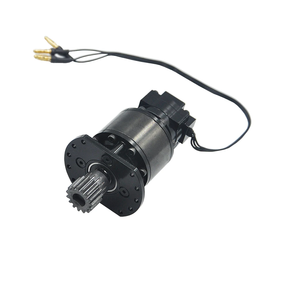 Simulation Brushless Rotary Motor Large Torque For 1/12 RC Hydraulic Excavator Loader Tamiya Engineering Vehicle DIY Robot part