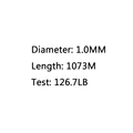 Dia  1.0mm