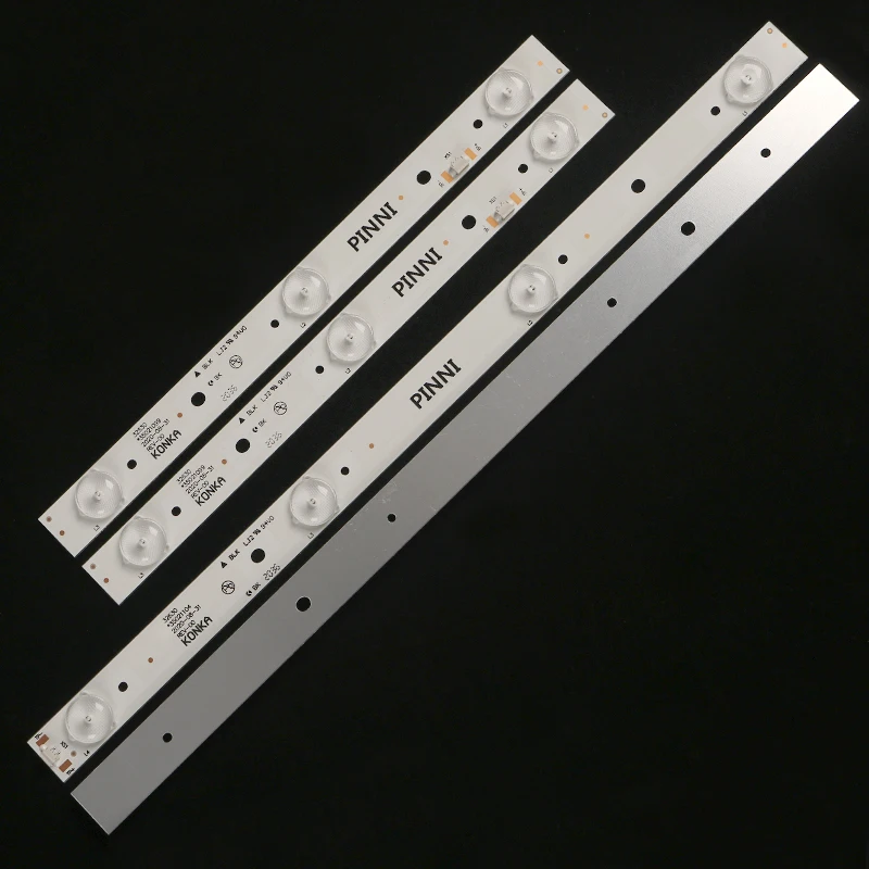 

（4pcs 3LED + 4pcs4LED）Konka light strip 35021104/228 35021099/248 backlight strip 6V 4LED 33.8CM & 3LED 22.8CM 40626 30626