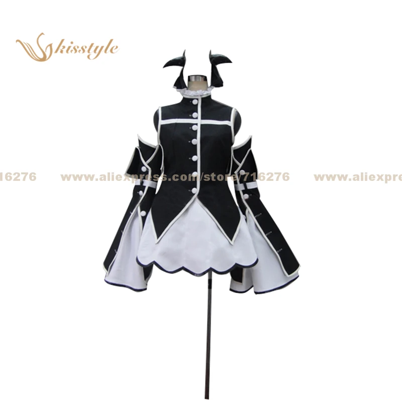 Kisstyle Fashion Mondaiji Problem Children are Coming from Another World, aren't they? Pesuto Black Percher COS Cosplay Costume