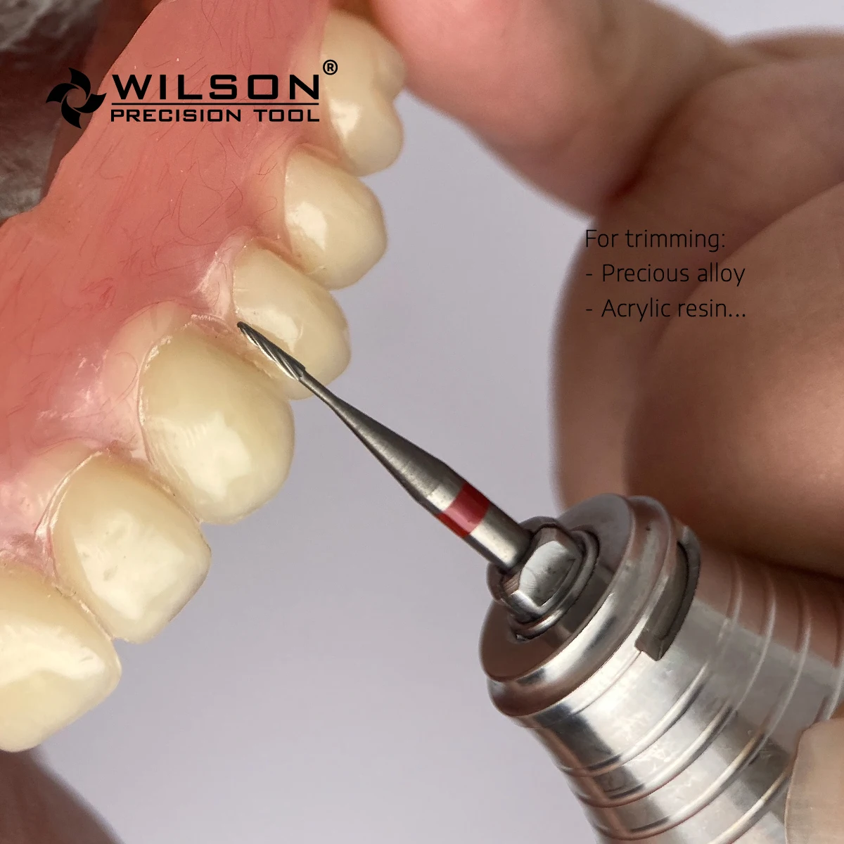 WILSON PRECISION TOOL 5000803-ISO 196 133 009 Tungsten Carbide Burs For Trimming Acrylic/Metal