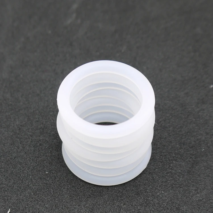 10/50pcs VMQ White Silicone Ring Gasket CS 2mm OD 5 ~ 80mm Food Grade Waterproof Washer Rubber silicone gasket rubber o-ring